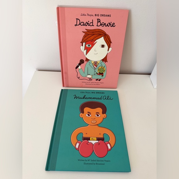 Other - David Bowie and Muhammad Ali Children's Books 2pc